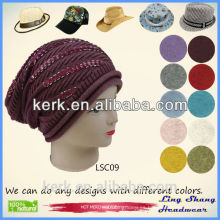 LSC09 Ningbo Lingshang Moda diseño 100% algodón snapback sombreros